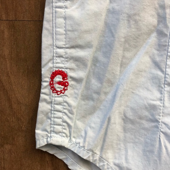 Guess Mens Long Sleeve Shirt- Blue - Picture 3 of 9